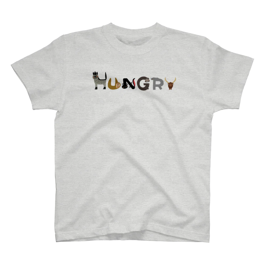 たはらともみのhungry スタンダードTシャツ