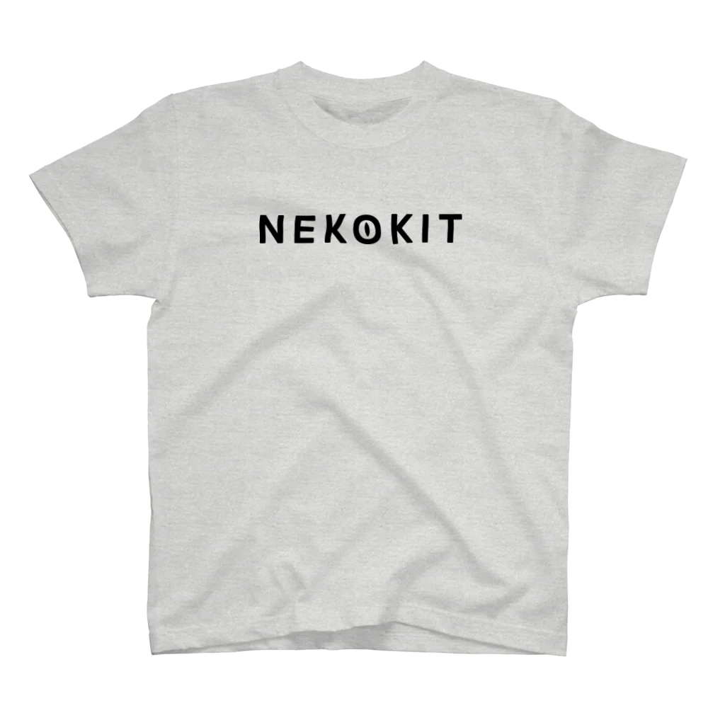 無限ネコ製造計画のNEKOKITロゴT スタンダードTシャツ