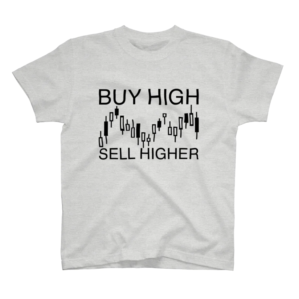 AURA_HYSTERICAのBuy high, sell higher スタンダードTシャツ