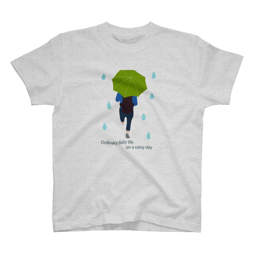 キッズモード某の平凡な雨の日　（グリーンVr） Regular Fit T-Shirt
