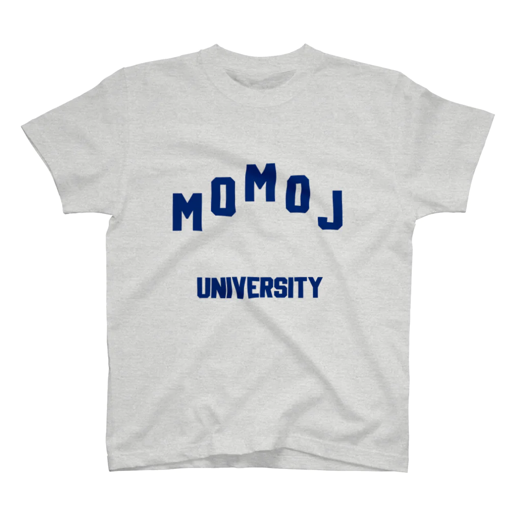 papapamaのモモジ　MOMOJ大学　カレッジ スタンダードTシャツ