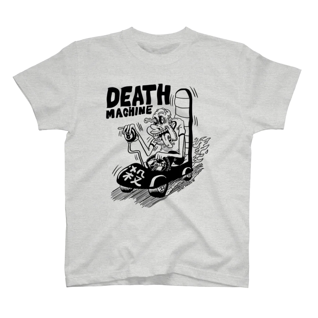 INASBY 髑髏毒郎のINASBY DEATH MACHINE スタンダードTシャツ