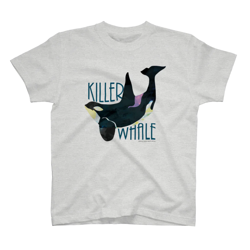 クジラの雑貨屋さん。のシャチ スタンダードTシャツ