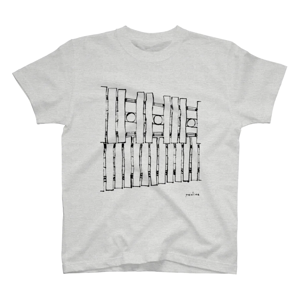 pealineのMarimba スタンダードTシャツ