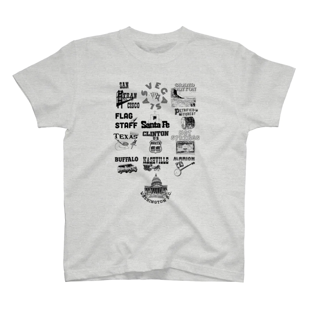 gonk70のアメリカ横断！ スタンダードTシャツ