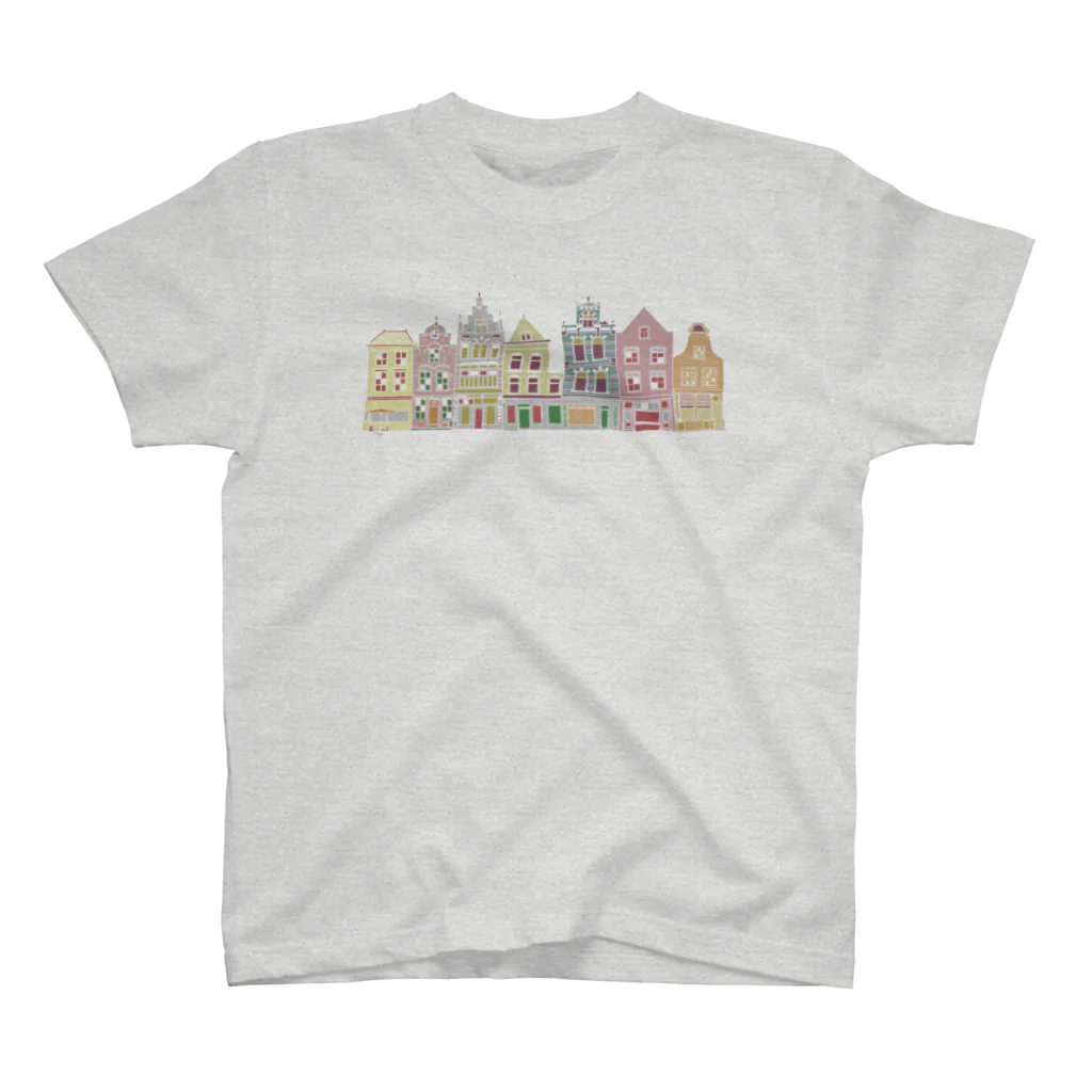 ひかさん一家の小屋のオランダ街B スタンダードTシャツ