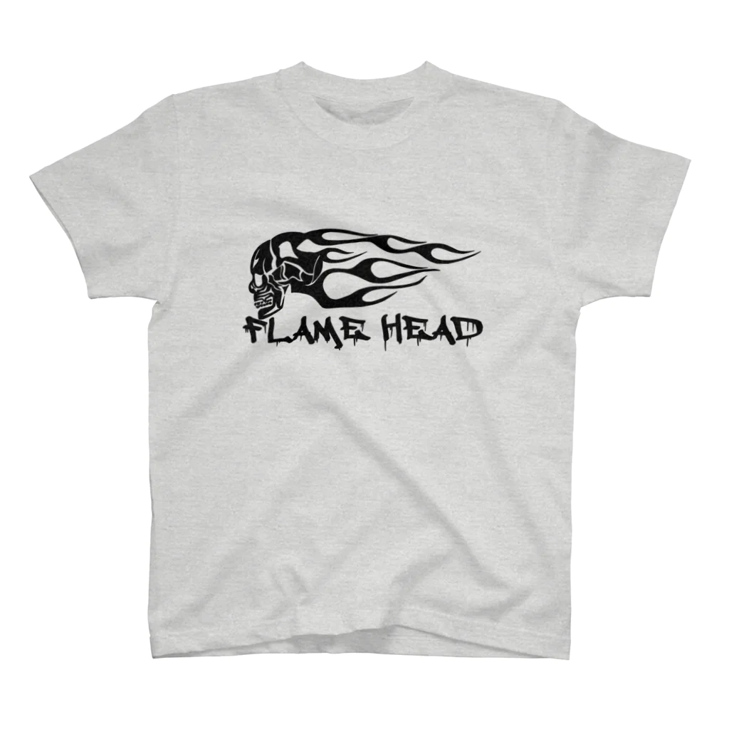 Ａ’ｚｗｏｒｋＳのFLAME HEAD BLK スタンダードTシャツ