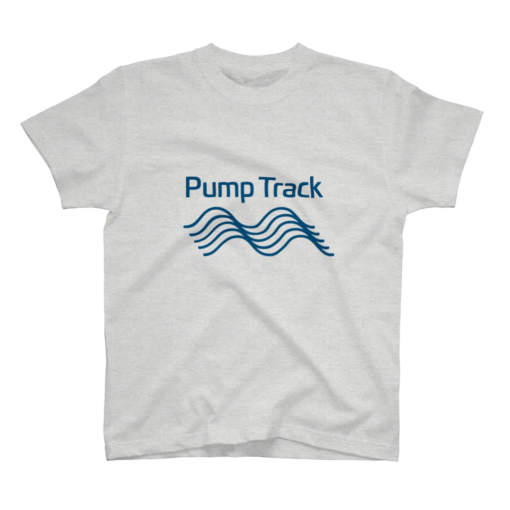 310ncoのPUMP TRACK BMX Blue Regular Fit T-Shirt