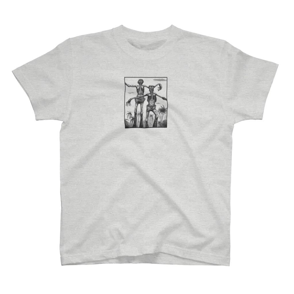 タイランドハイパーリンクス公式ショップのタイの妖怪「ピープレート」 Regular Fit T-Shirt