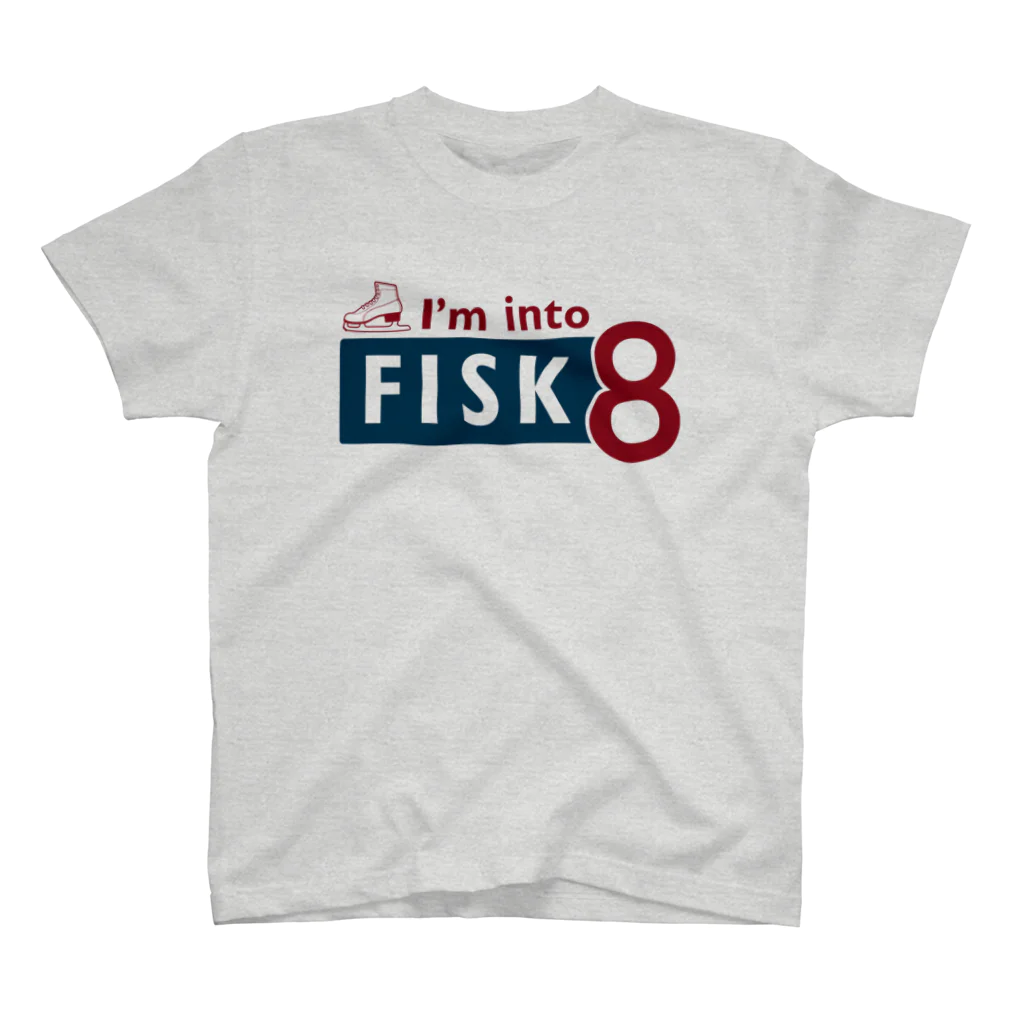 rd-T（フィギュアスケートデザイングッズ）のI'm into FISK8_nv Regular Fit T-Shirt