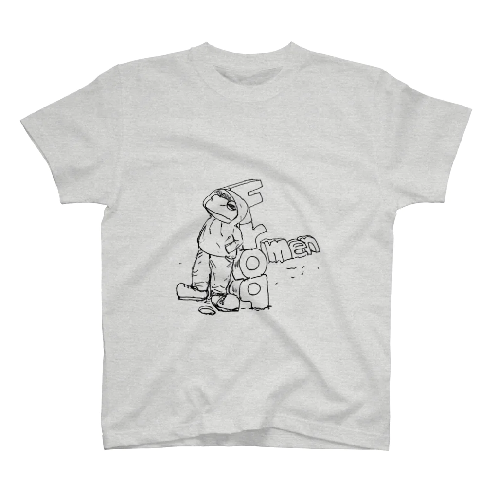 frogmenの蛙による蛙の為の蛙の店のfrogmenのミステリアスフラッグ Regular Fit T-Shirt