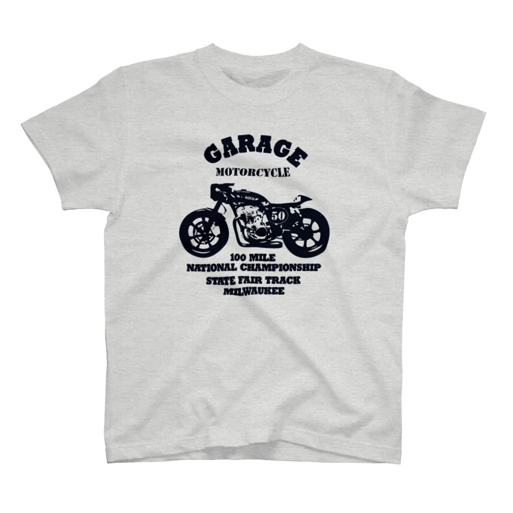 キッズモード某の武骨なバイクデザイン スタンダードTシャツ