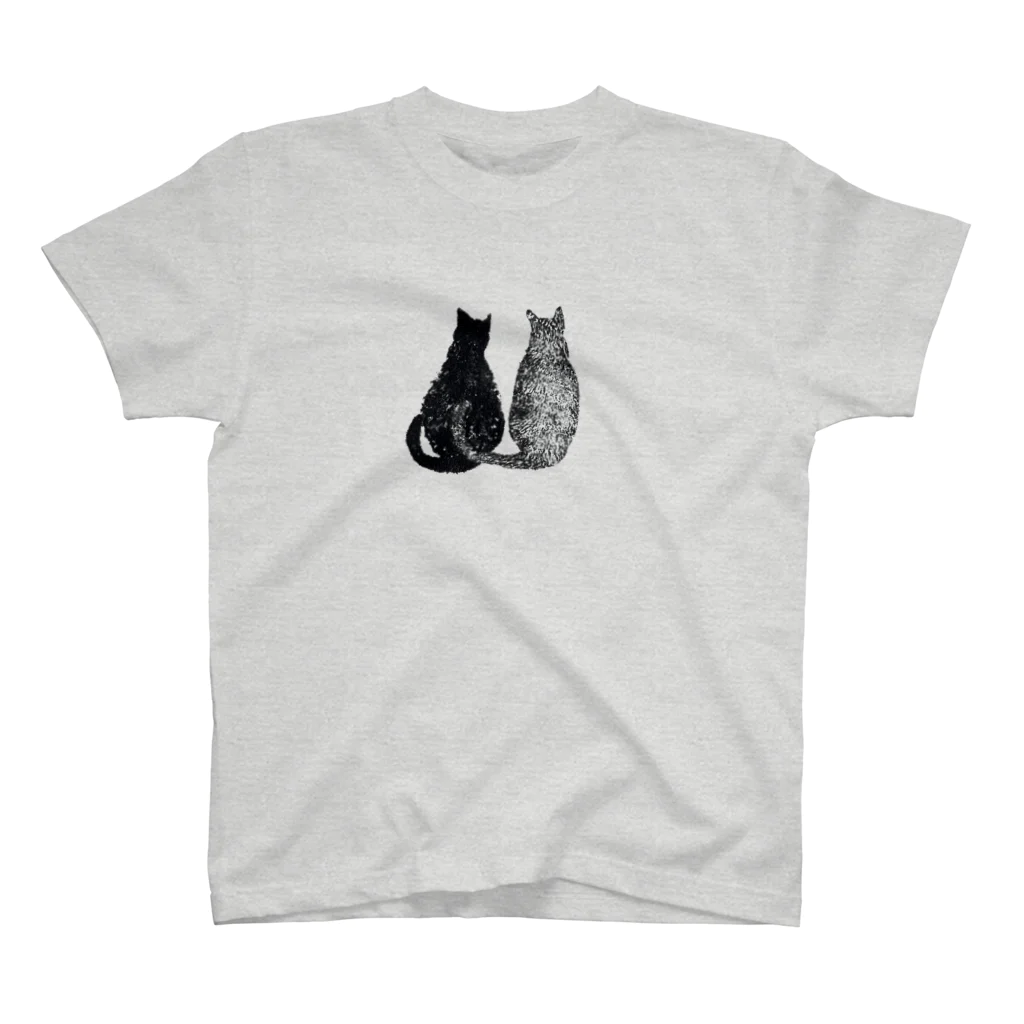 shokomumuの猫の尻尾に表れる 隠しきれない気持ち スタンダードTシャツ