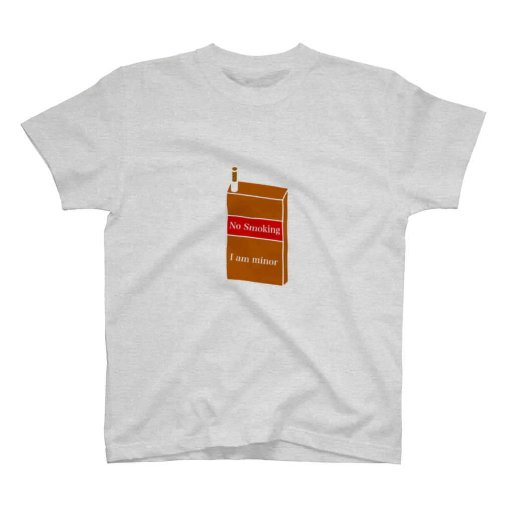 RyuZin　～Feel free～のNo Smoking I am minor スタンダードTシャツ