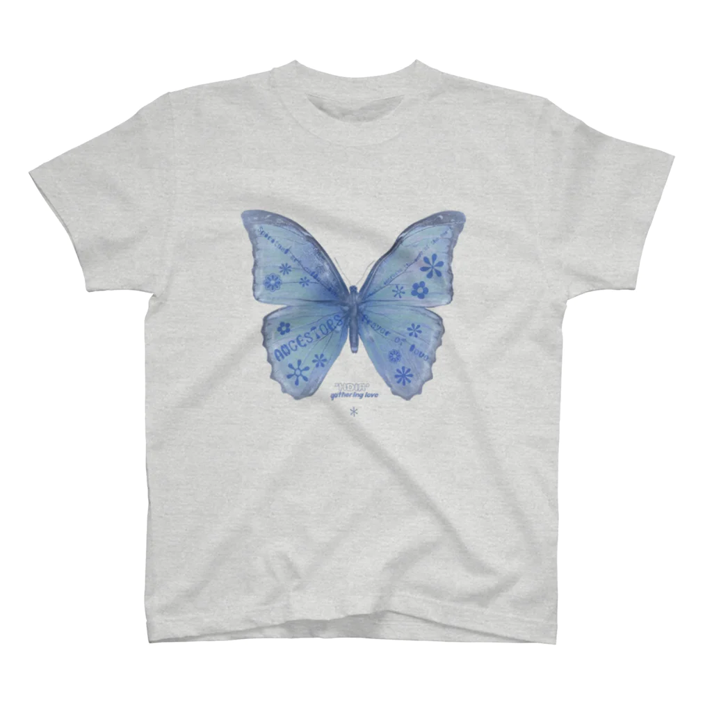 HDIR gathering love のAncestor butterfly (double face) スタンダードTシャツ