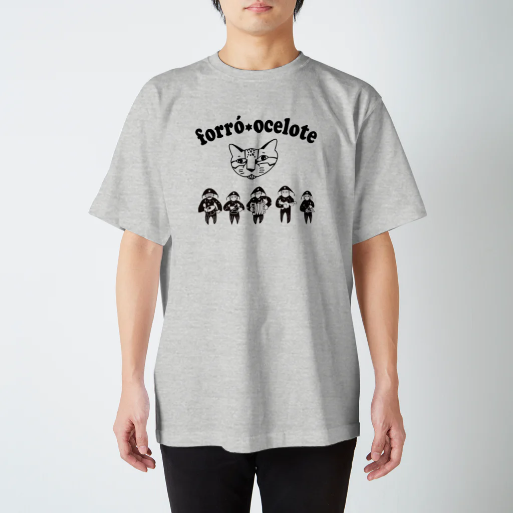 カイピリーニャshop「utubon」の forró ocelote Regular Fit T-Shirt