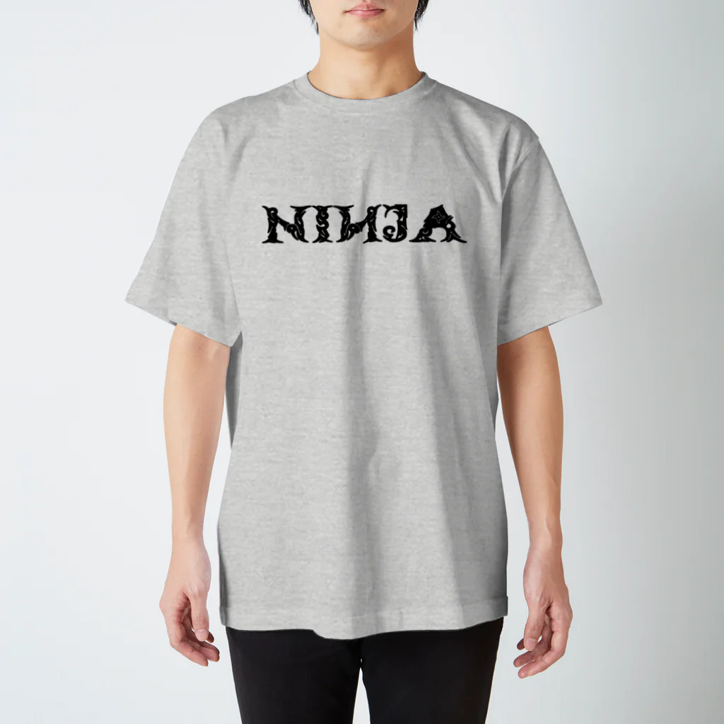 Ａ’ｚｗｏｒｋＳのＮＩＮＪＡ(英字＋１シリーズ) Regular Fit T-Shirt