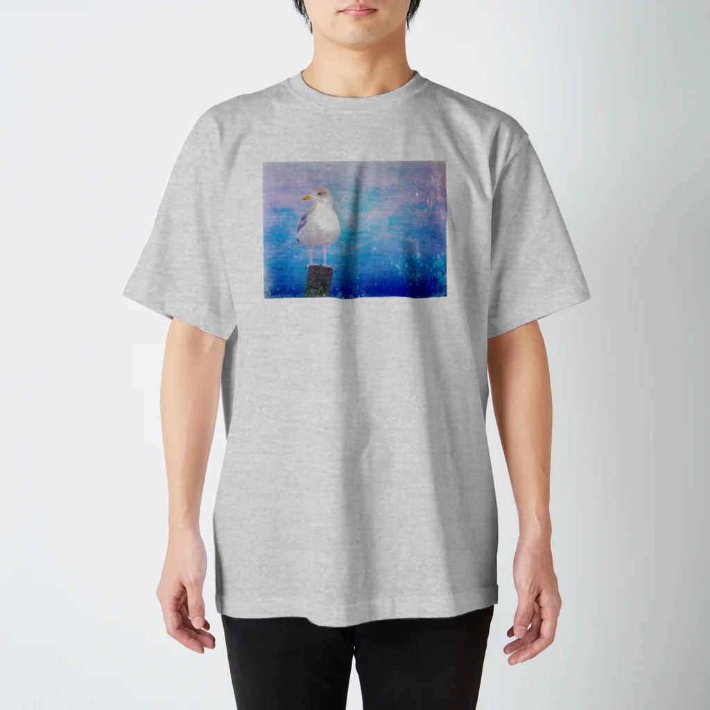 utouch_のかもめ Regular Fit T-Shirt