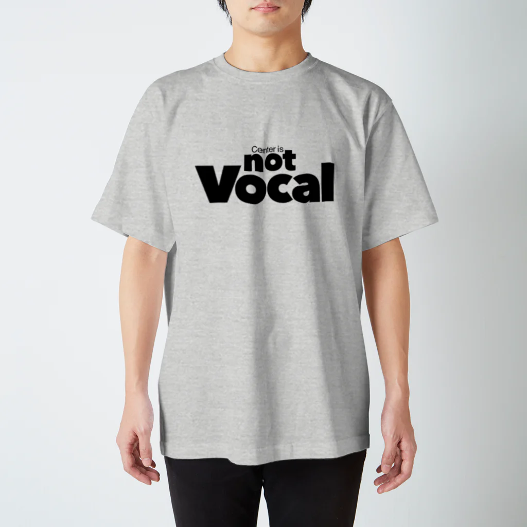 muramatsu_koikeのCenter is not Vocal Regular Fit T-Shirt