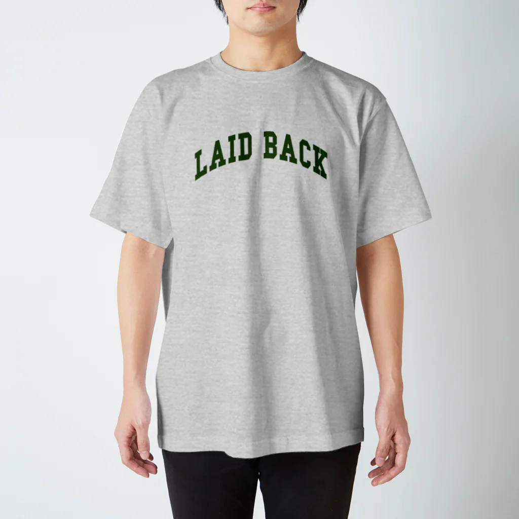 C-fishのLAID-BACK Arch Logo スタンダードTシャツ