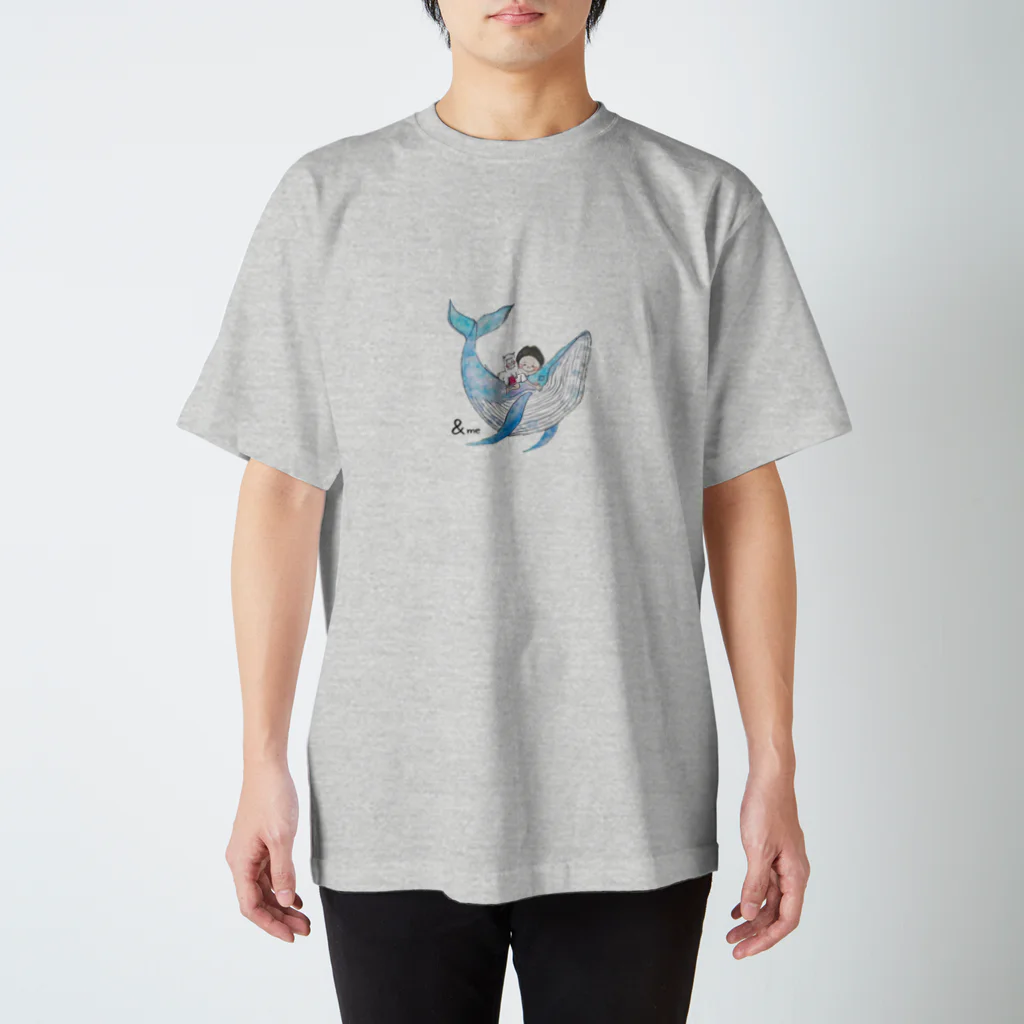Okatonの【Whale】&me Regular Fit T-Shirt
