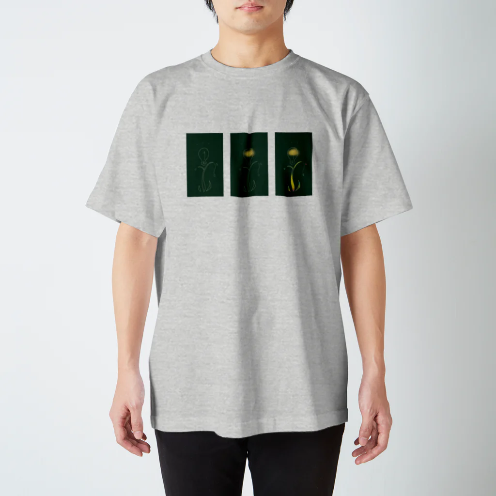 枯れた庭のうちの庭にある灯り Regular Fit T-Shirt