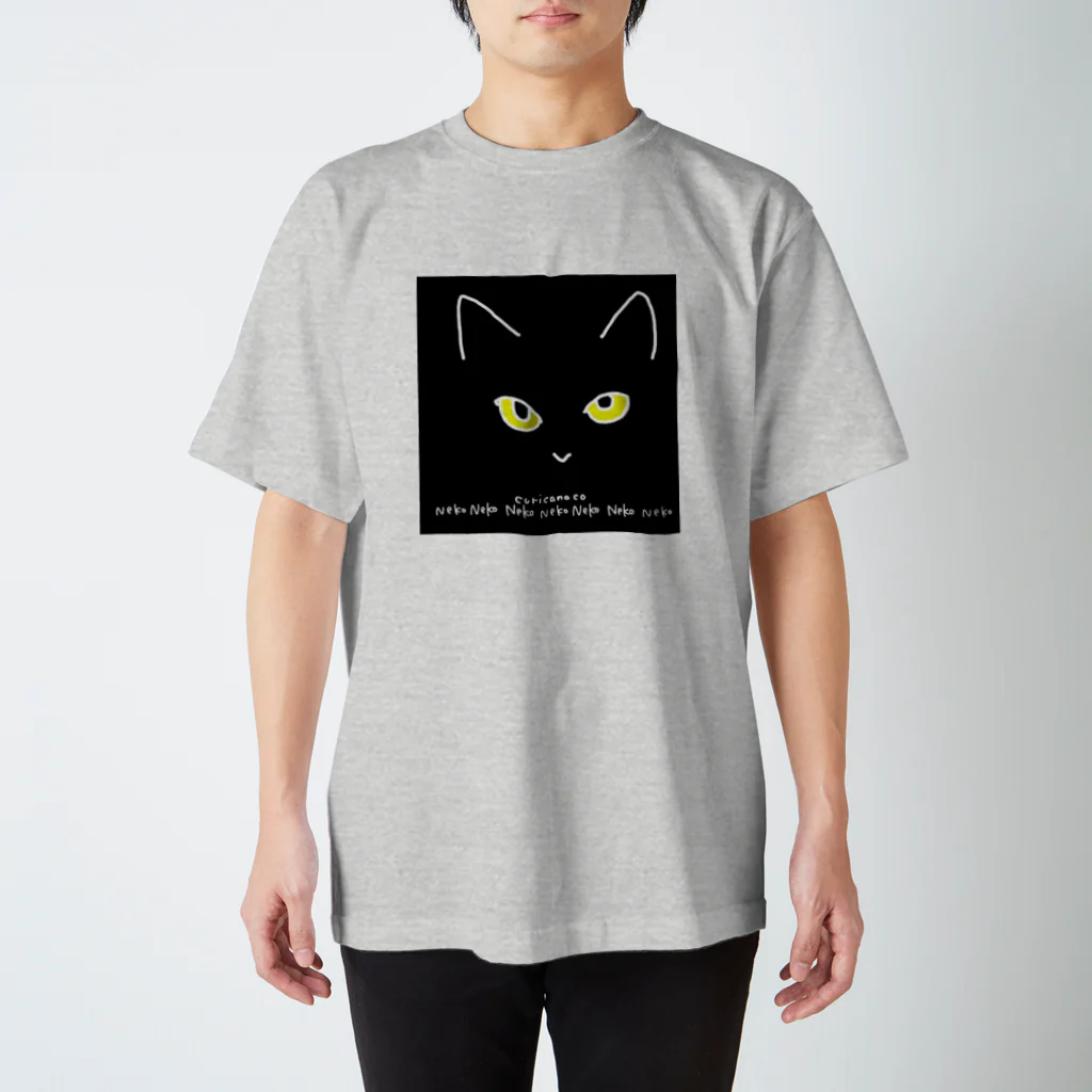 kurikanocoromothiのくろねこくりかのこ スタンダードTシャツ