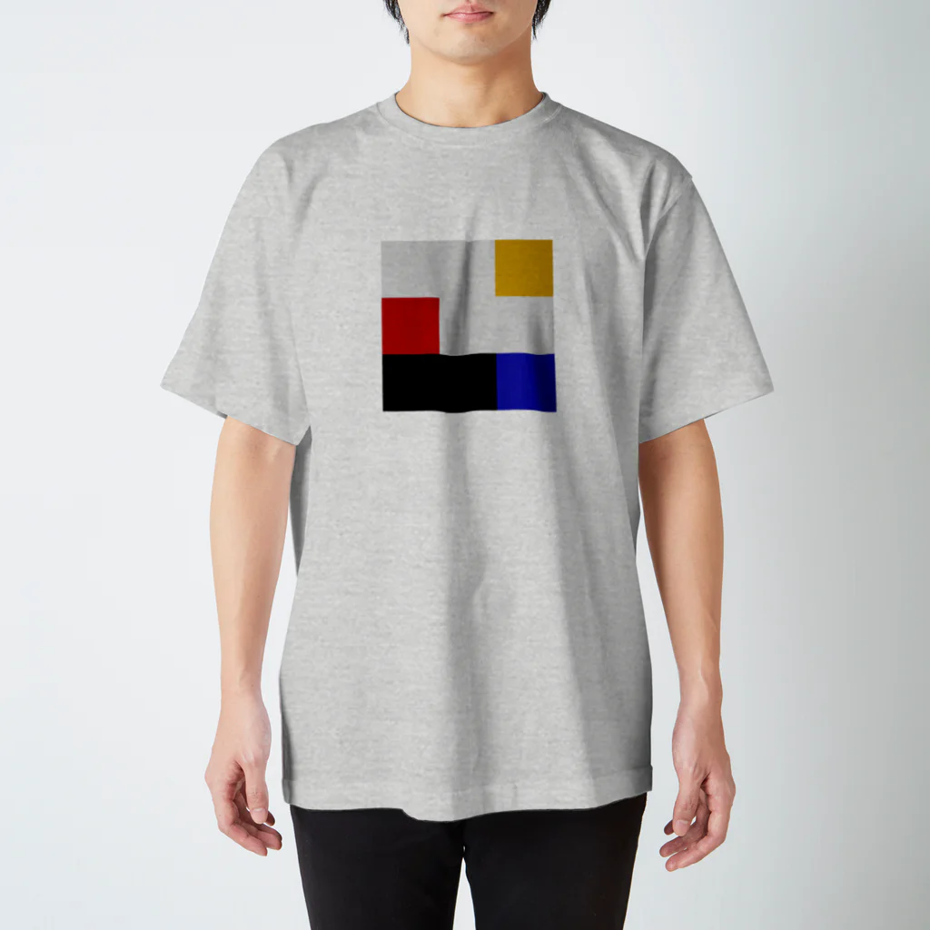 3×3 のドット絵のバウハウス - 3×3 のドット絵 Regular Fit T-Shirt
