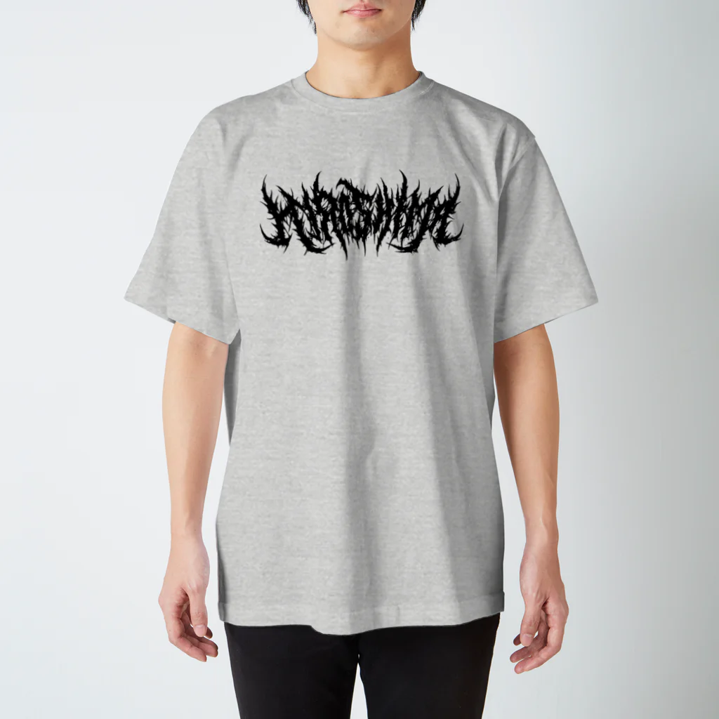 Toshihiro Egawa Artのデスメタル広島/ DEATH METAL HIROSHIMA スタンダードTシャツ