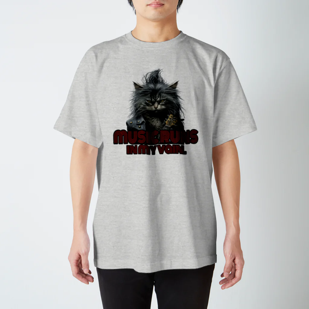 BRAVE PAW PADSのB.P.P   カイ ねこT スタンダードTシャツ