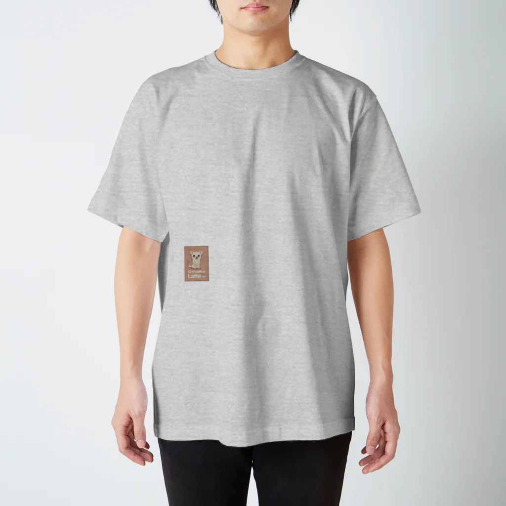 Bordercollie StreetのCh-Latte-1 Regular Fit T-Shirt