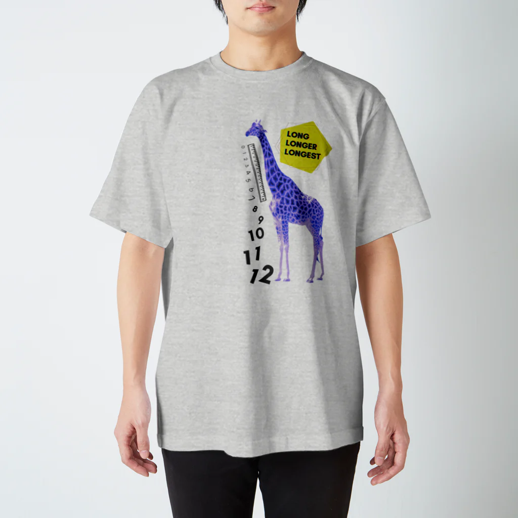 insparation｡   --- ｲﾝｽﾋﾟﾚｰｼｮﾝ｡のLONG LONGER LONGEST スタンダードTシャツ