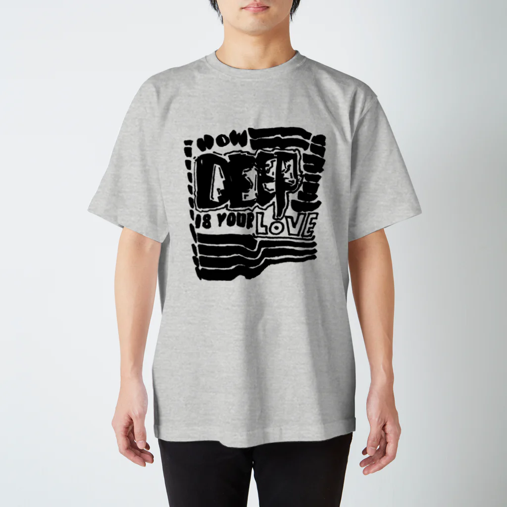 A-2 SHOPのhow deep? Regular Fit T-Shirt