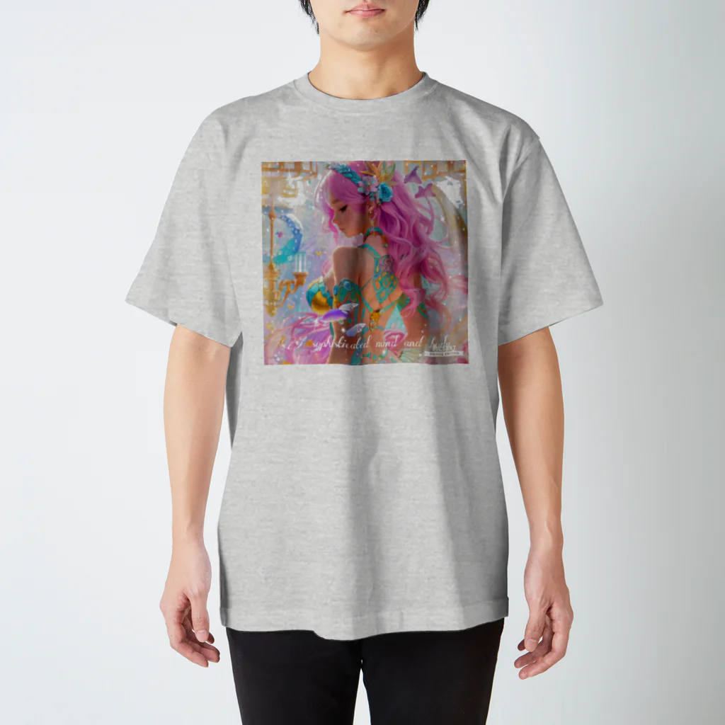 💖宇宙整体♪🌈♪こころからだチャンネル♪💖のA sophisticated mind and body スタンダードTシャツ