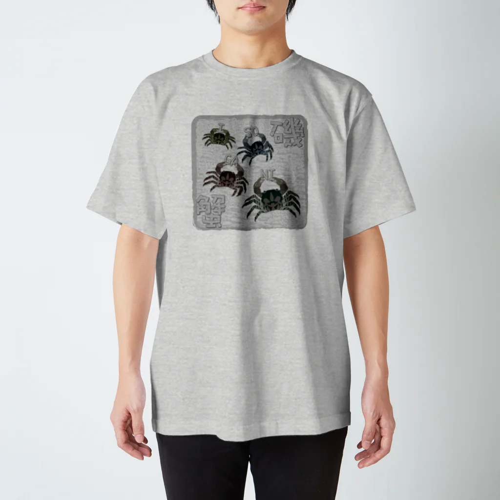 猫と釣り人のISOGANI_C スタンダードTシャツ