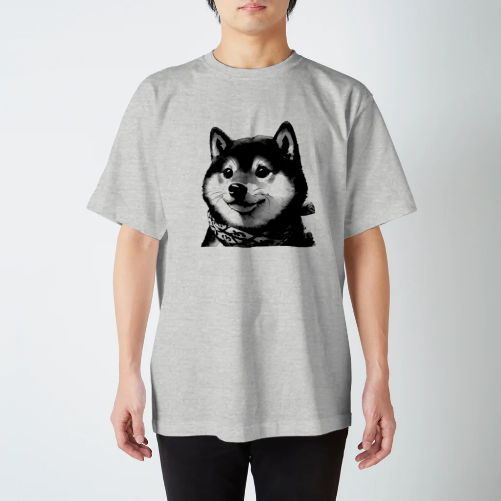 KAWAII-CLUBのKAWAII-柴犬009 スタンダードTシャツ