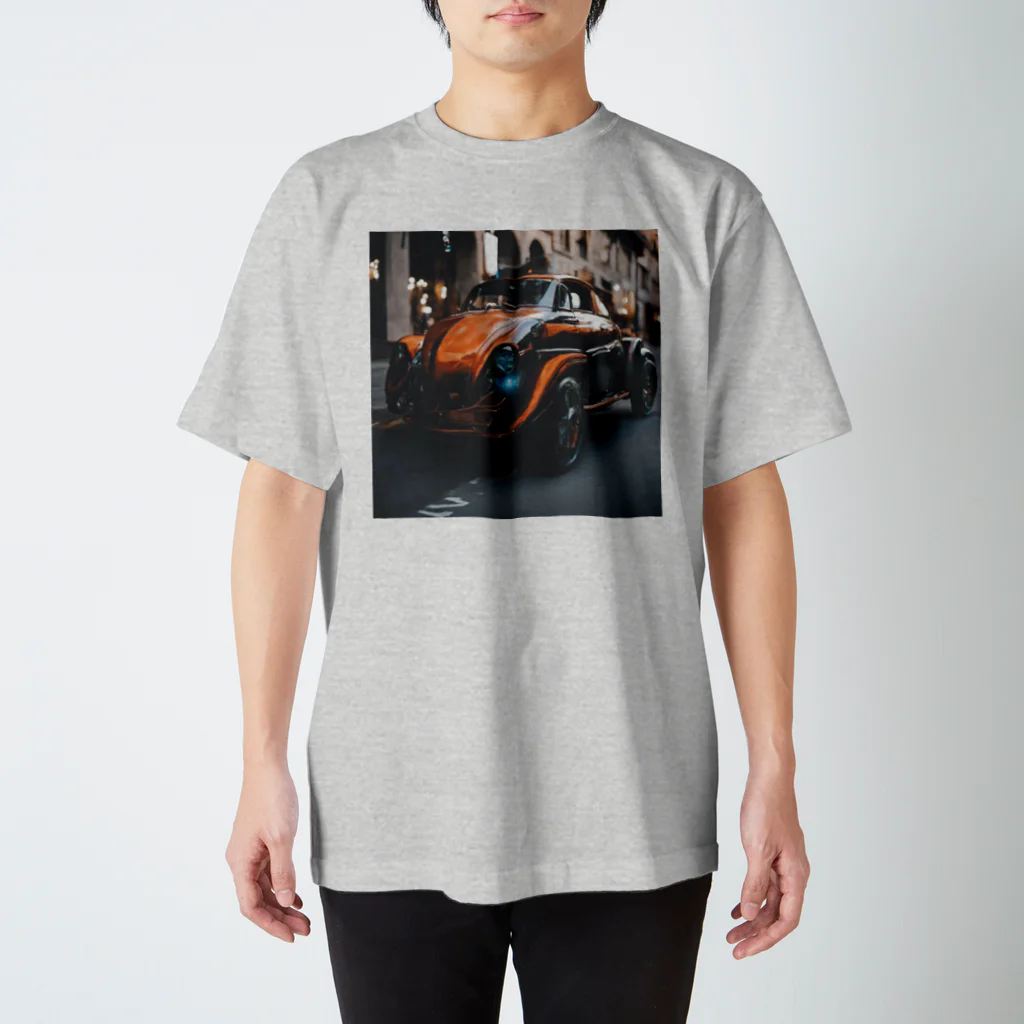 TOIRO屋のRETORO CAR Regular Fit T-Shirt