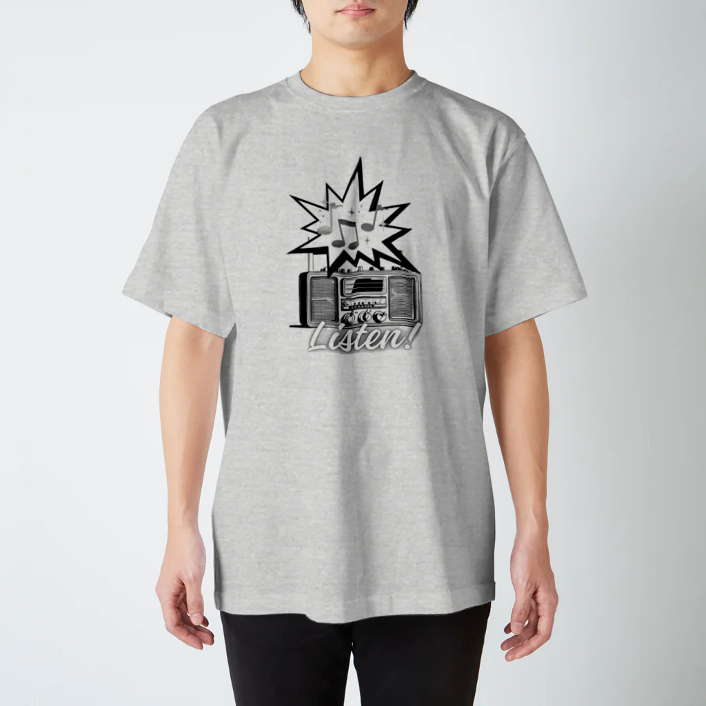 ロック堂のラジオ スタンダードTシャツ