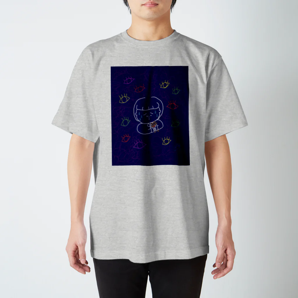 脳内もぐもぐショップ🧠の不眠 スタンダードTシャツ