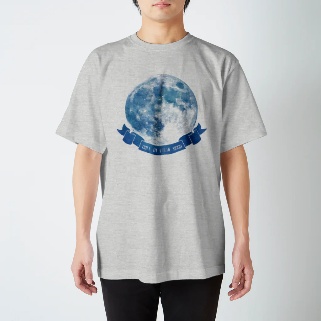 月蝕雑貨のブルームーン Regular Fit T-Shirt