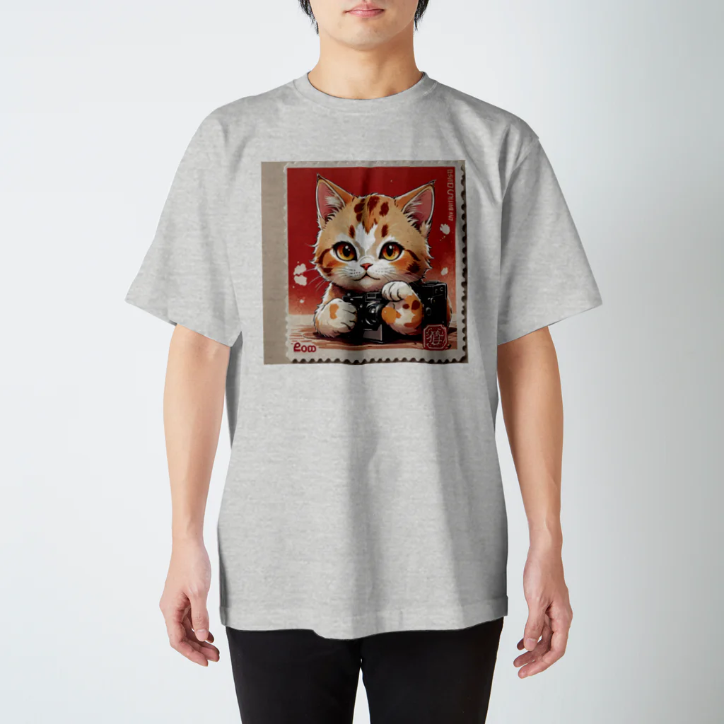 syun78のお店のカメラが好きな猫 Regular Fit T-Shirt