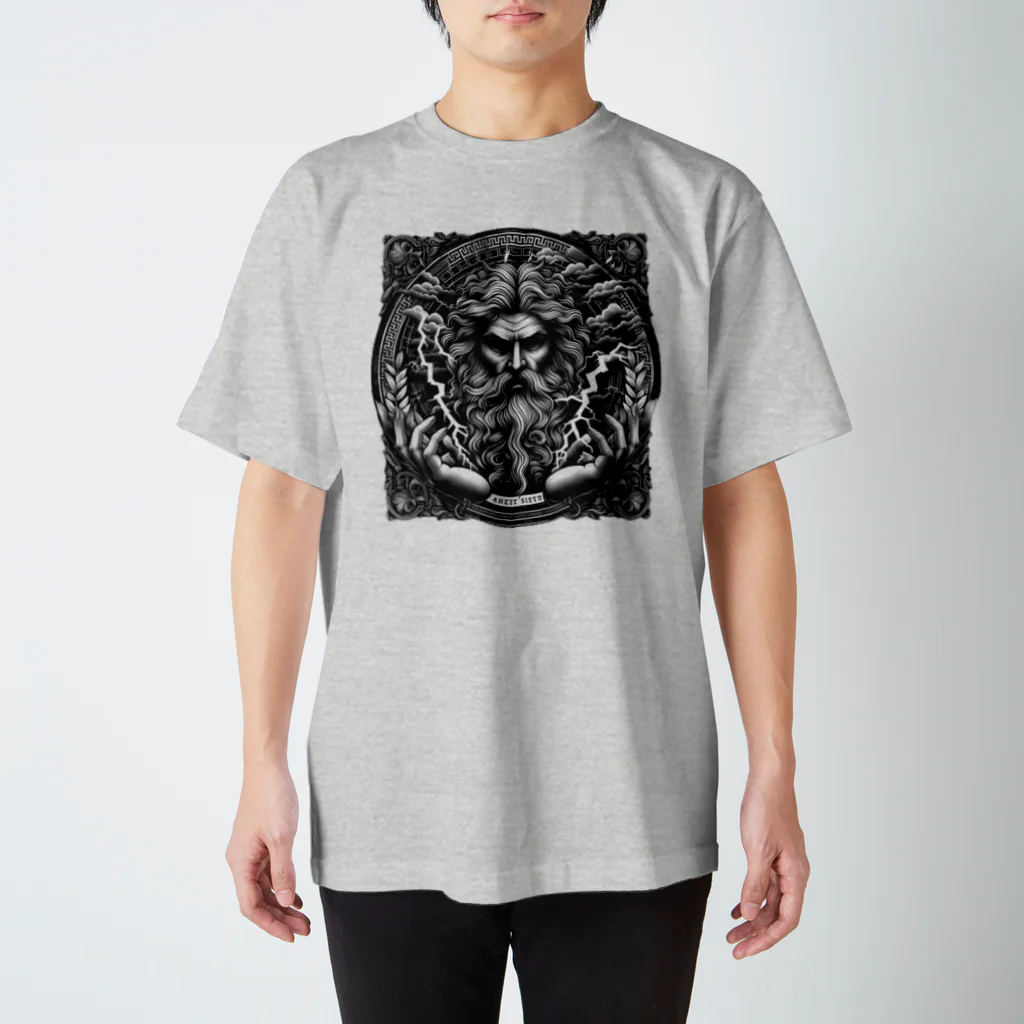 gates_of_heavenのGODゼウス Regular Fit T-Shirt