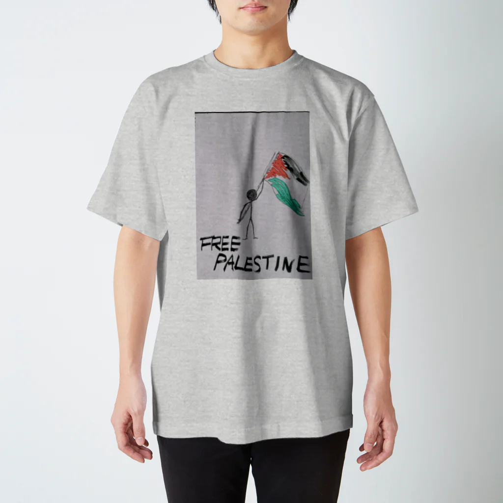 かもねぎショップのFREEPALESTINE スタンダードTシャツ