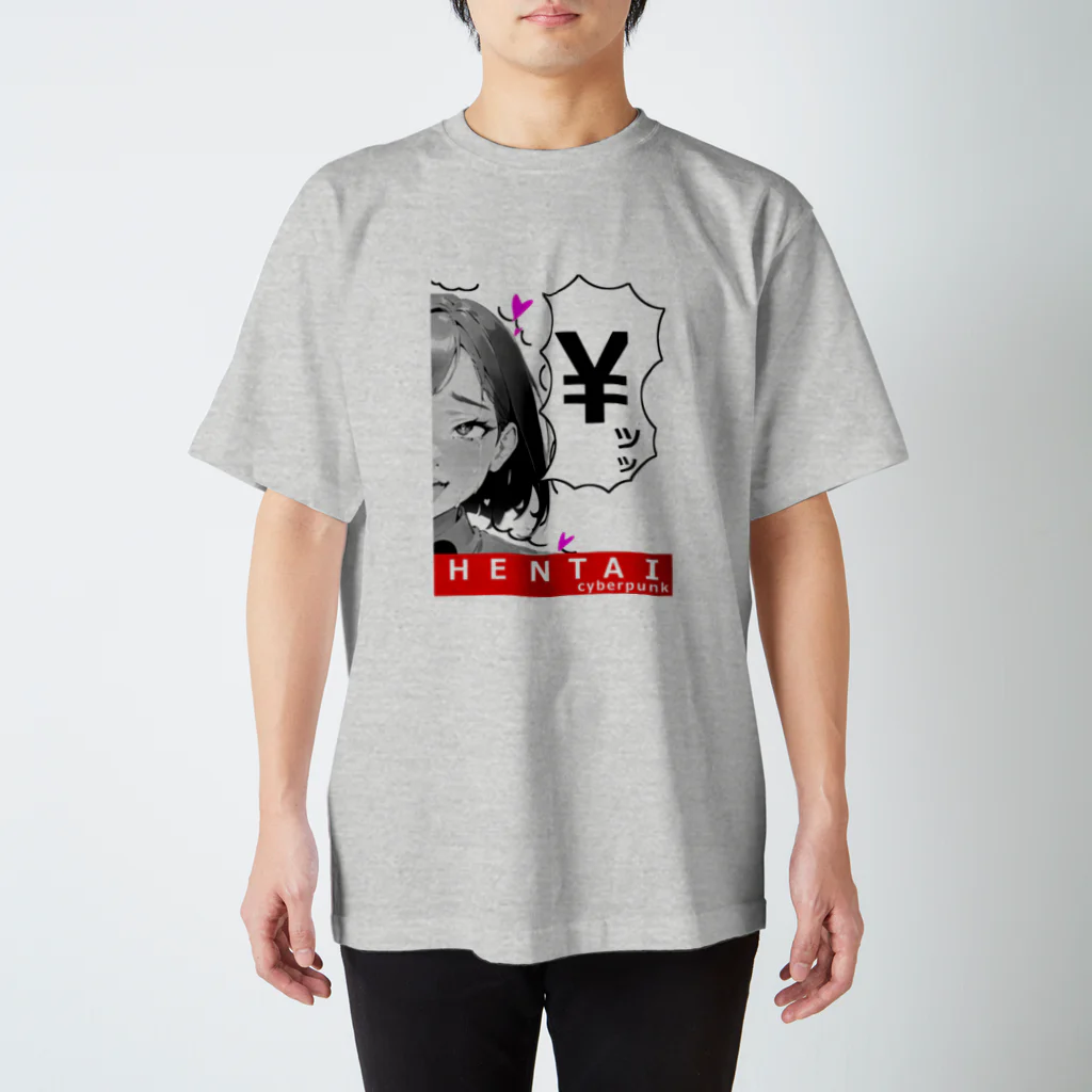 Hentai CyberpunkのPoison-chan Regular Fit T-Shirt