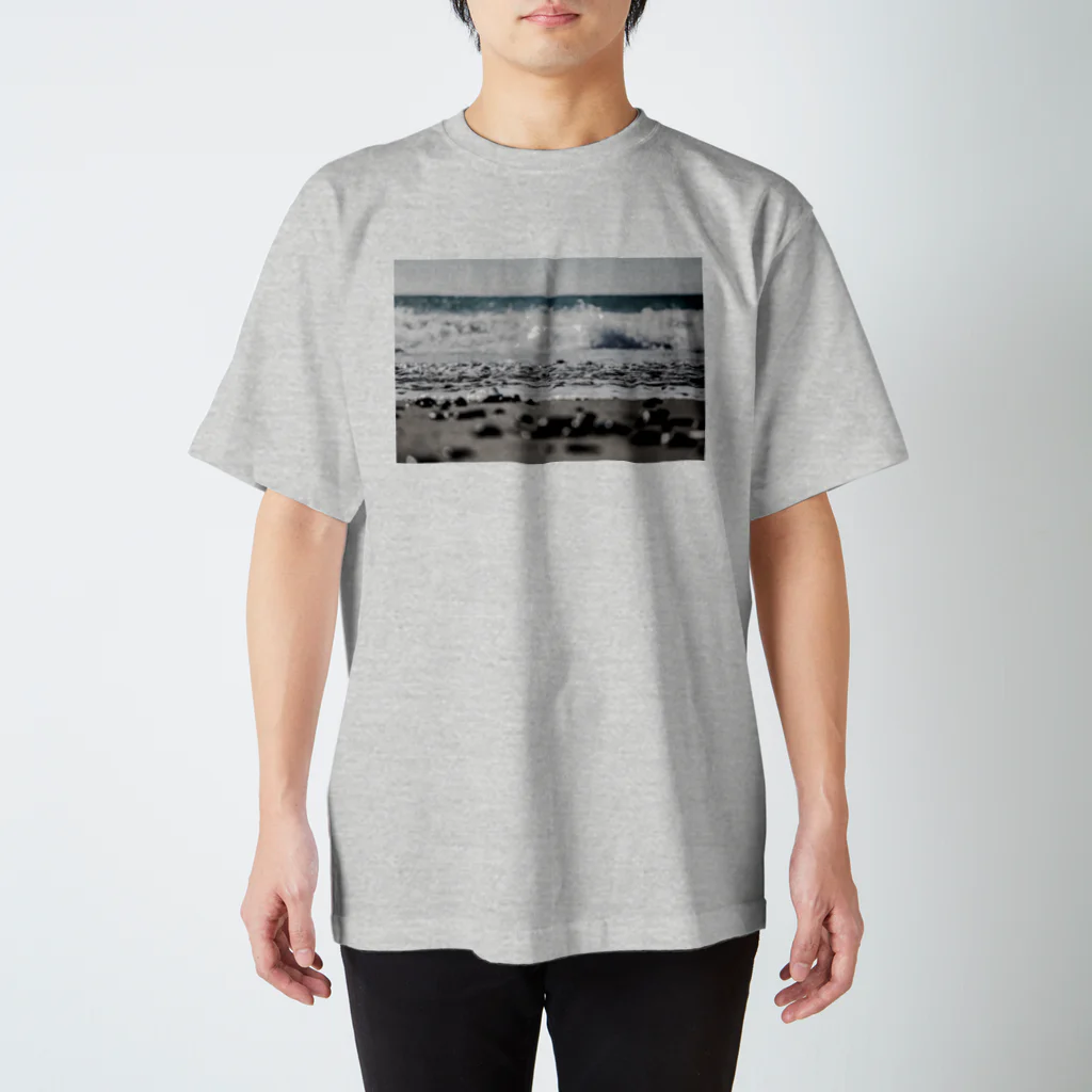 imoyukaのWhite wave Regular Fit T-Shirt