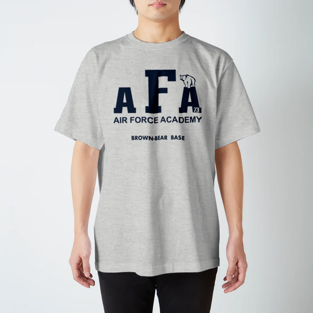 Big-T.jpのAIR FORCEアカデミーTシャツ ネイビープリント スタンダードTシャツ