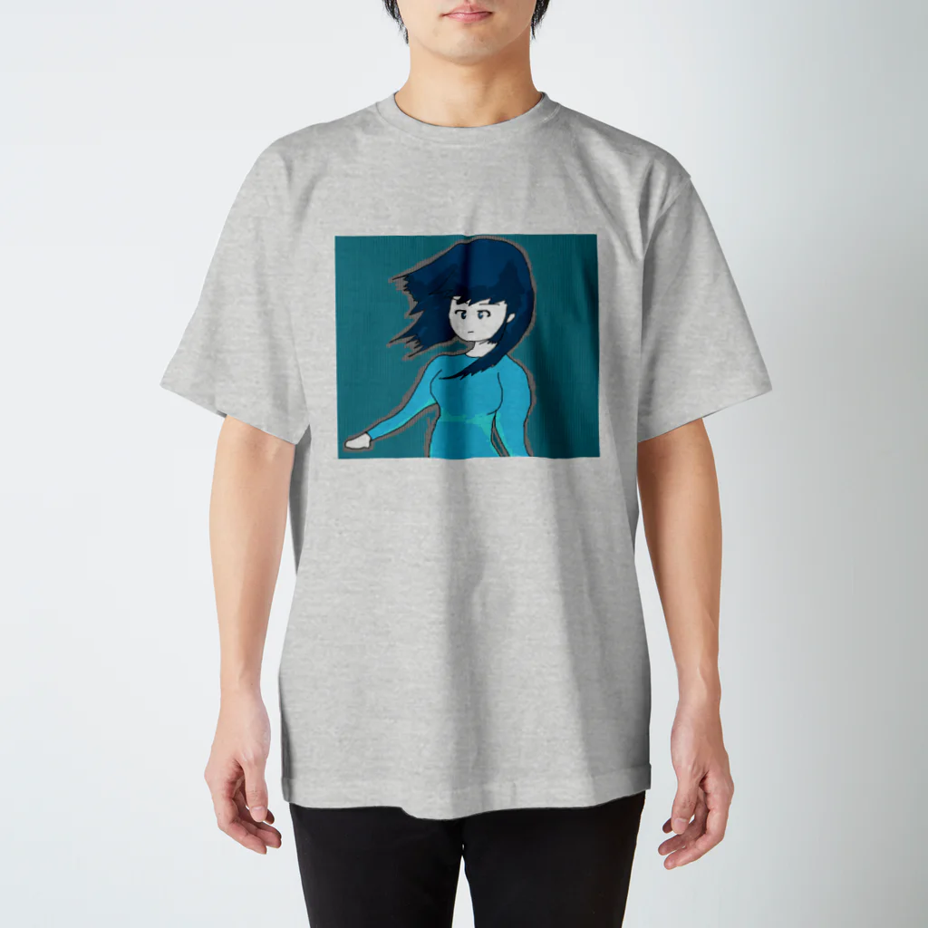 水草のナウ・ガール６５ Regular Fit T-Shirt