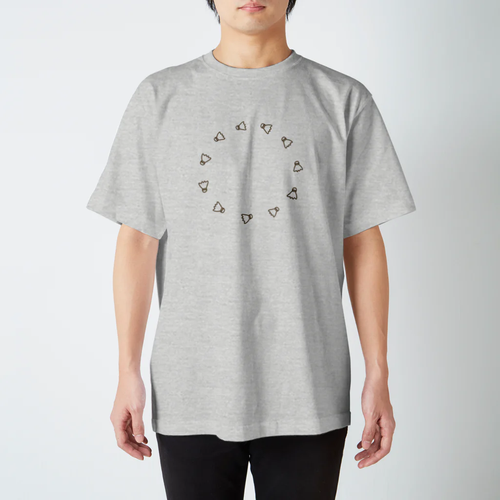 Badminton Shop ❤︎❤︎のバドミントンTシャツ Regular Fit T-Shirt