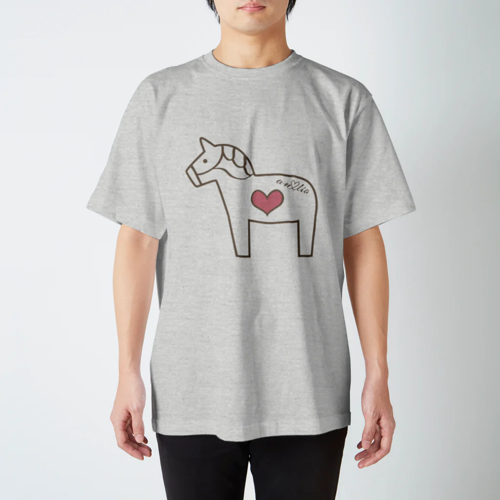 au♡lio アウリオの馬が大好き！ スタンダードTシャツ