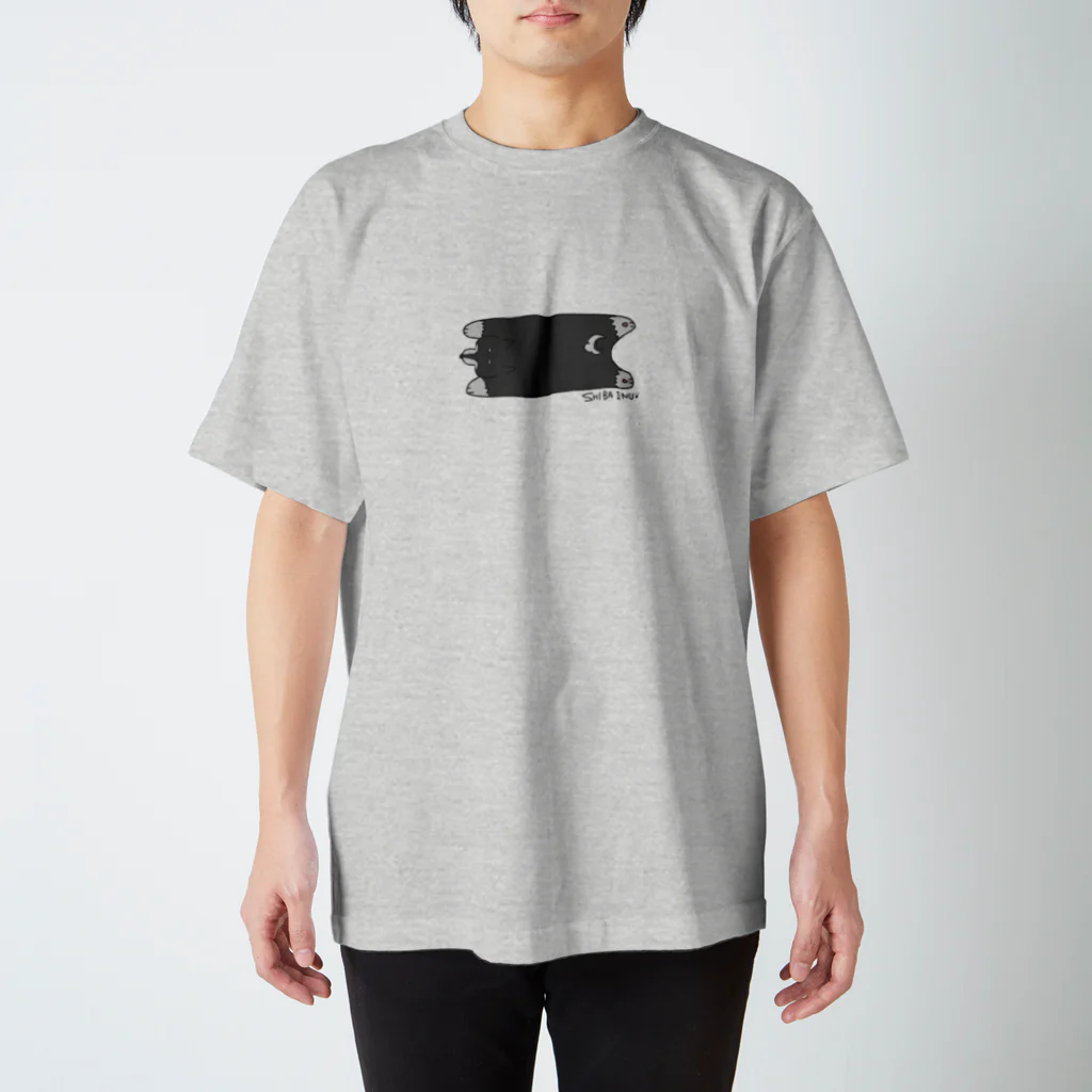 googlyの黒柴あずき Regular Fit T-Shirt